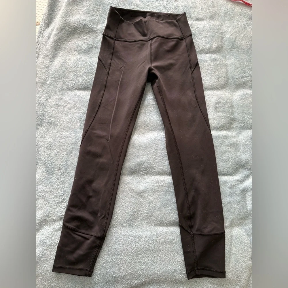 Lululemon Black High-Waisted Leggings Size 6